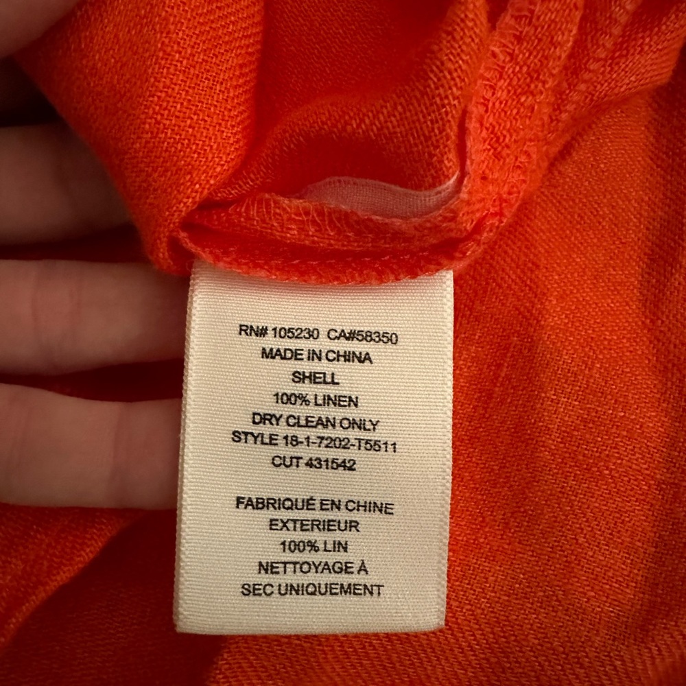 Joie Linen Tank Top - Picture 5 of 5